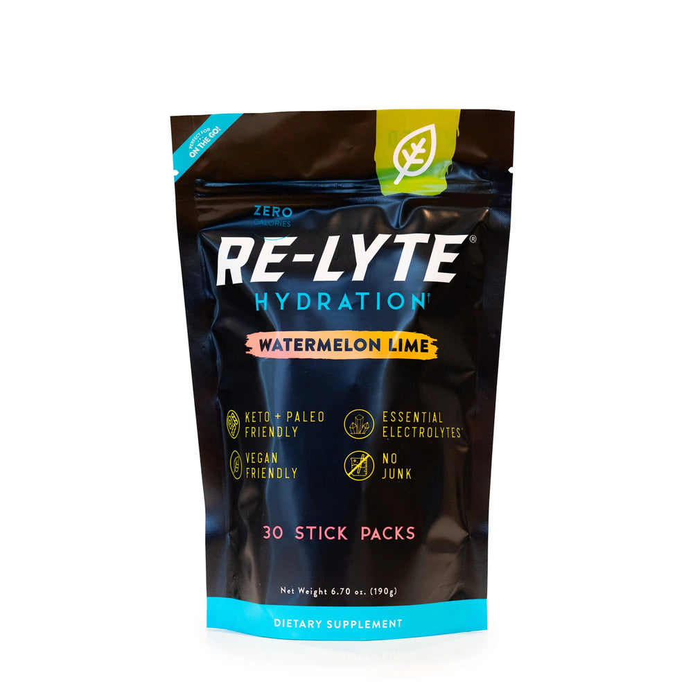 ElectroBalance+ zero calorie electrolyte hydration mix stick packs