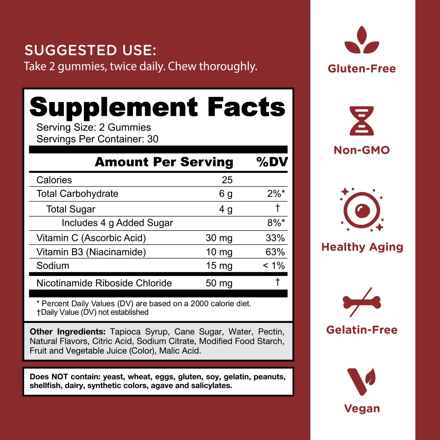 YouthCell Boost NAD+ Support Formula