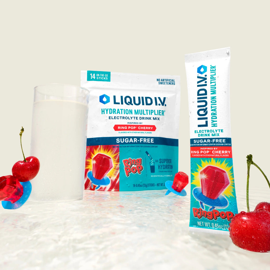 sugar-free electrolyte hydration mix HydroBoost Zero packets