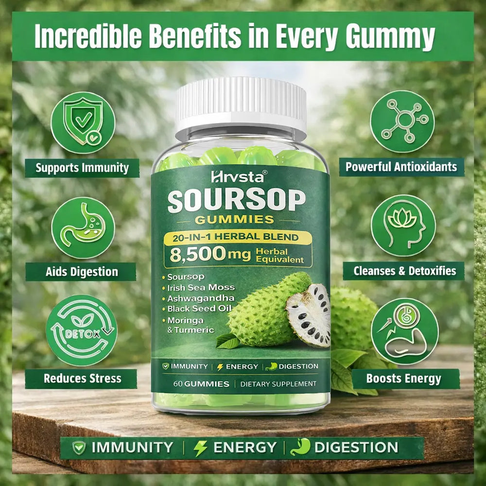 graviola supplement gummies botanical ingredient blend