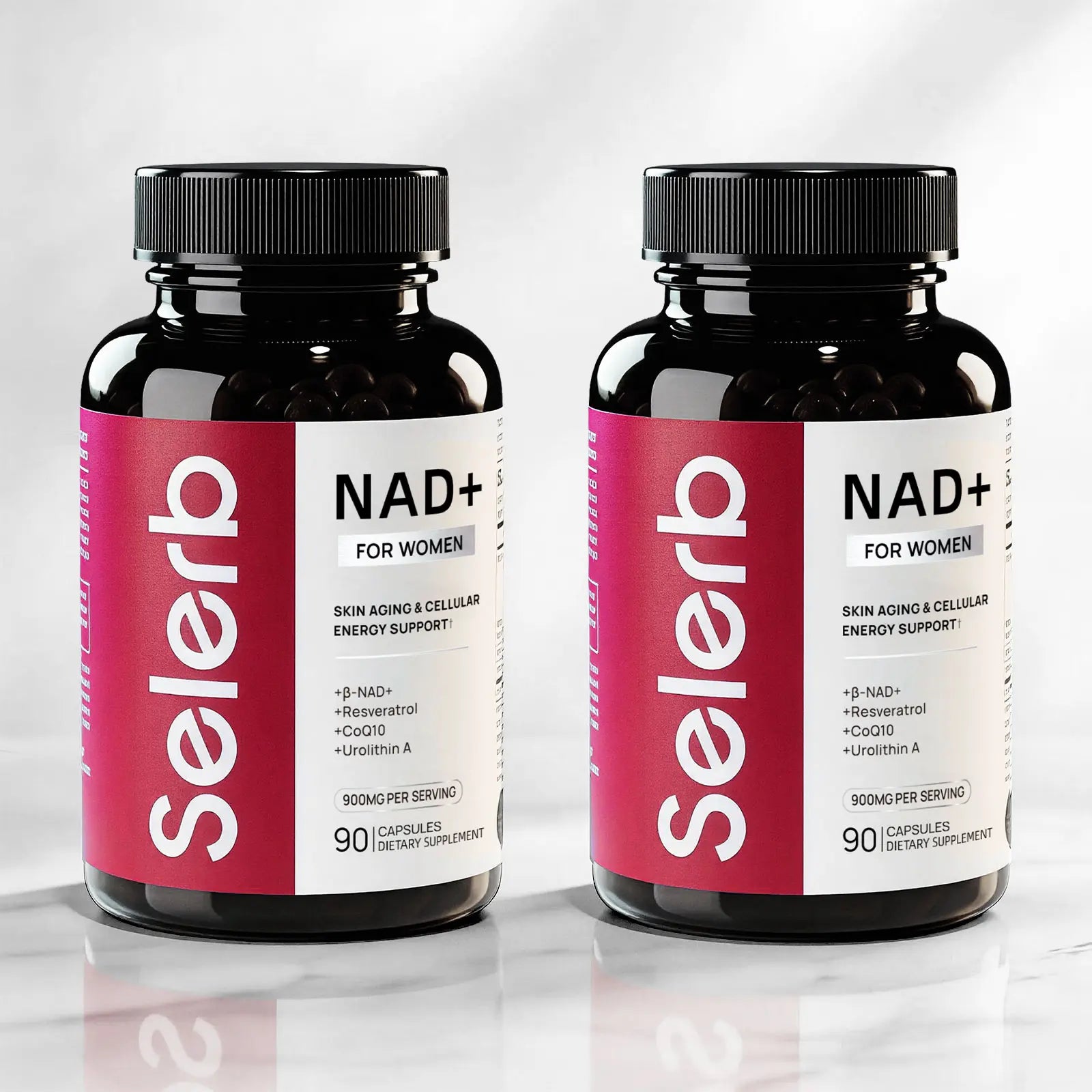 NitroCore NAD cellular optimization supplement bottle for men's wellness and energy support.