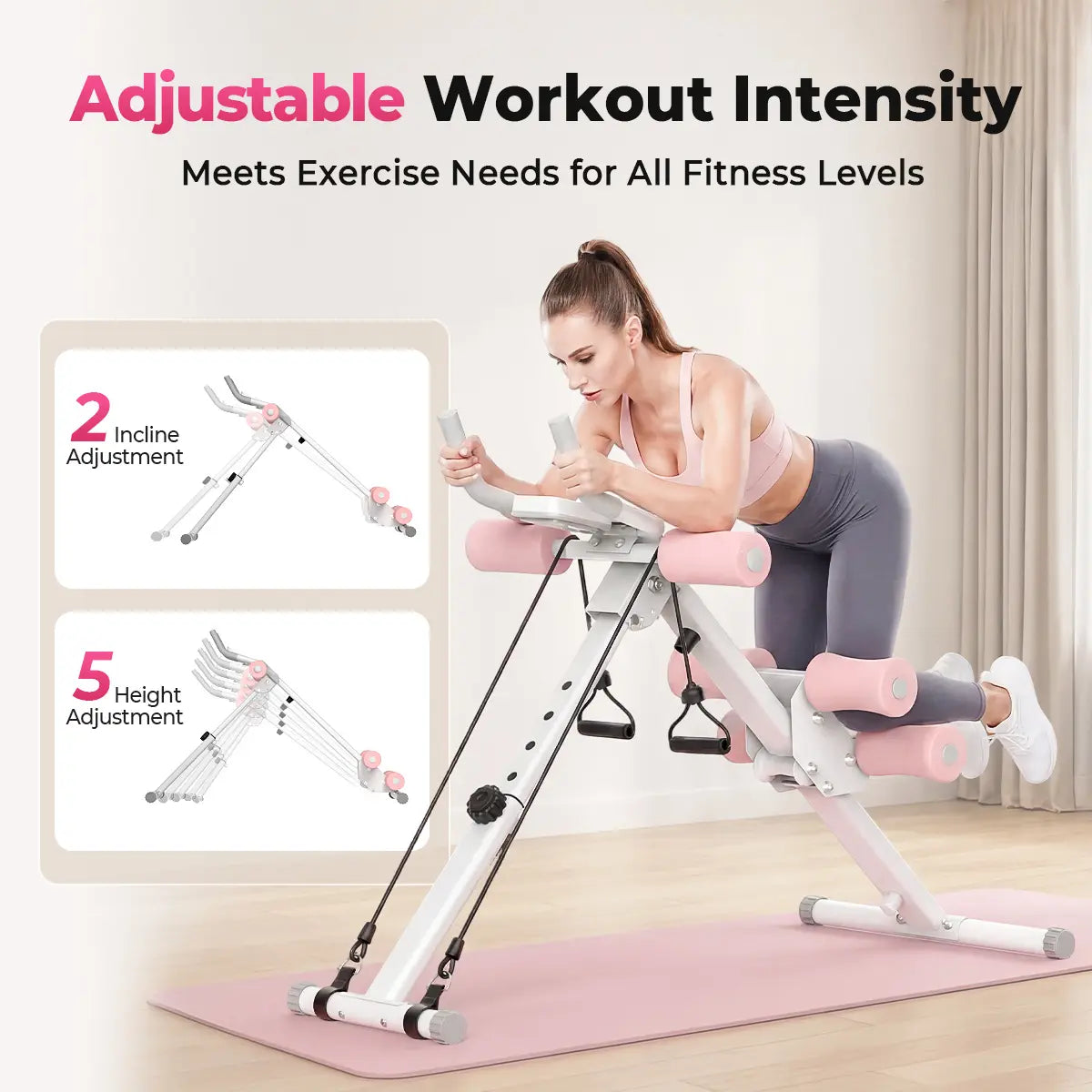 Core Sculpt Pro ab and core trainer machine side view