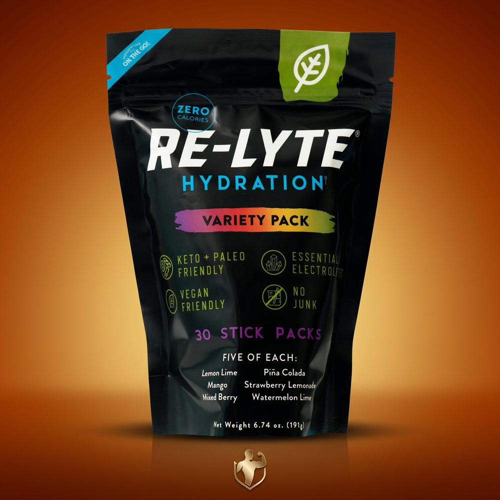 ElectroBalance+ zero calorie electrolyte hydration mix stick packs