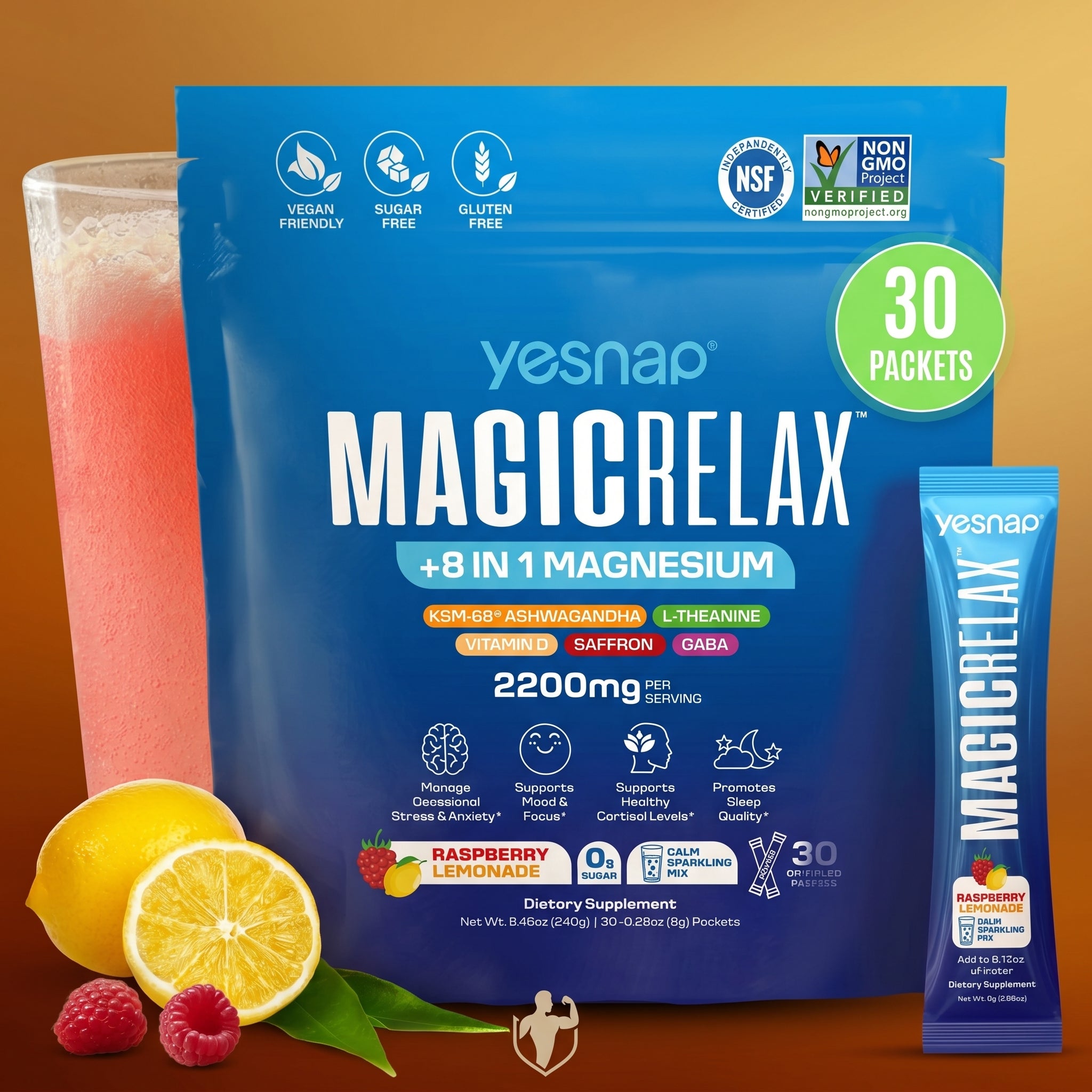 NeuroRelax cortisol sleep support drink mix