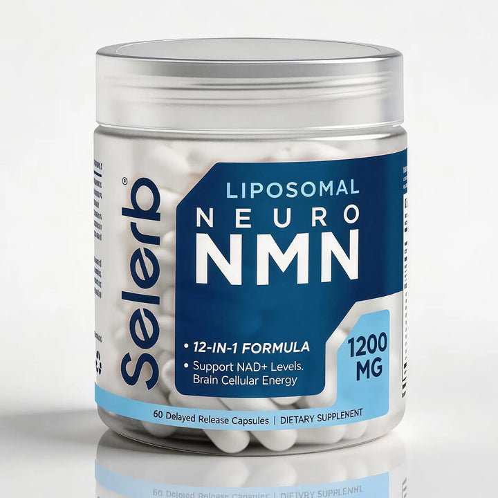 NitroCore NAD cellular optimization supplement bottle for men's wellness and energy support.