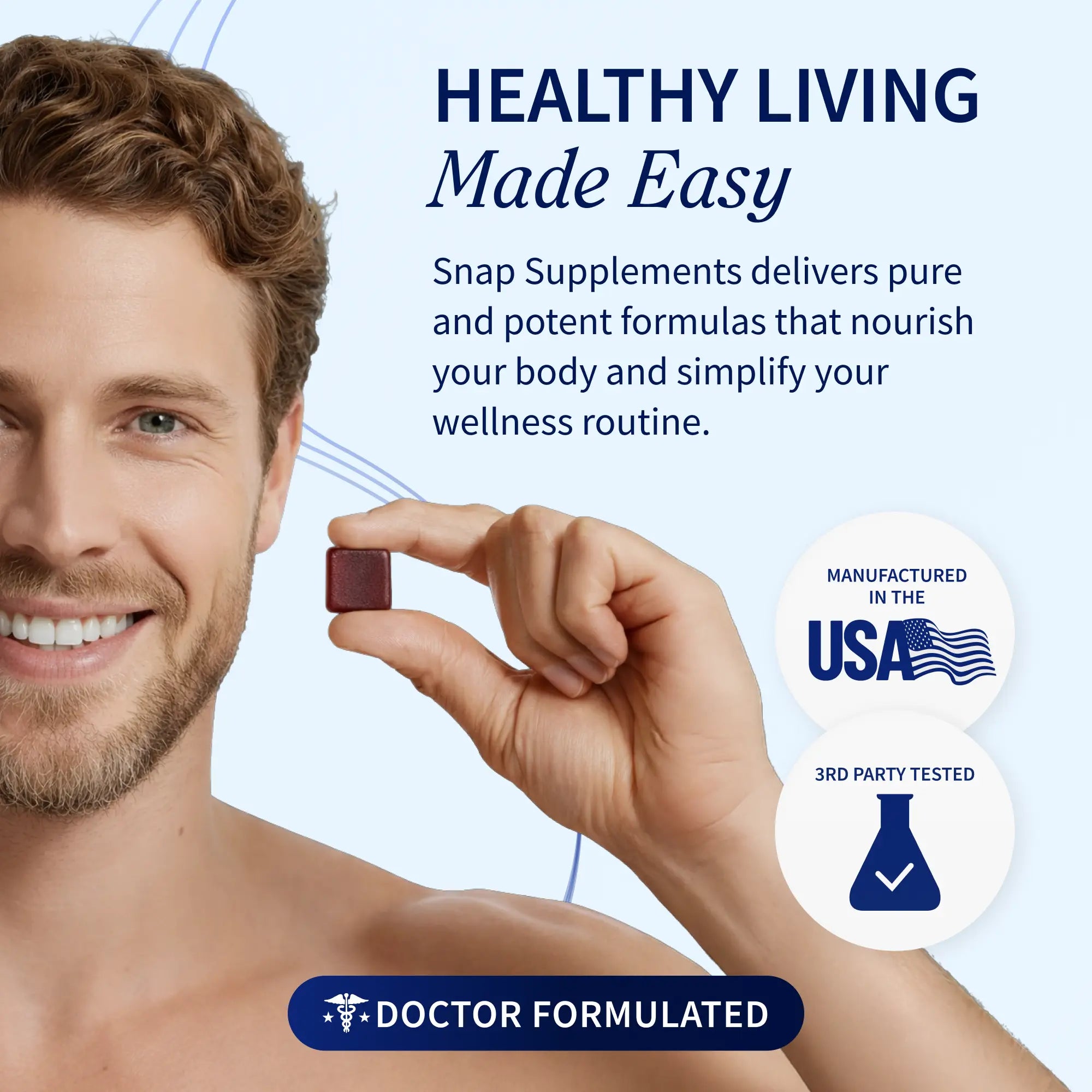 NitroMen Balance prostate support chews bottle